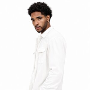 Camisa Dexmen Corduroy Blanco