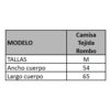 Talla camisa tejida rombo