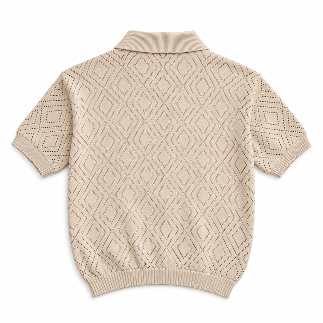 polo textura beige 02